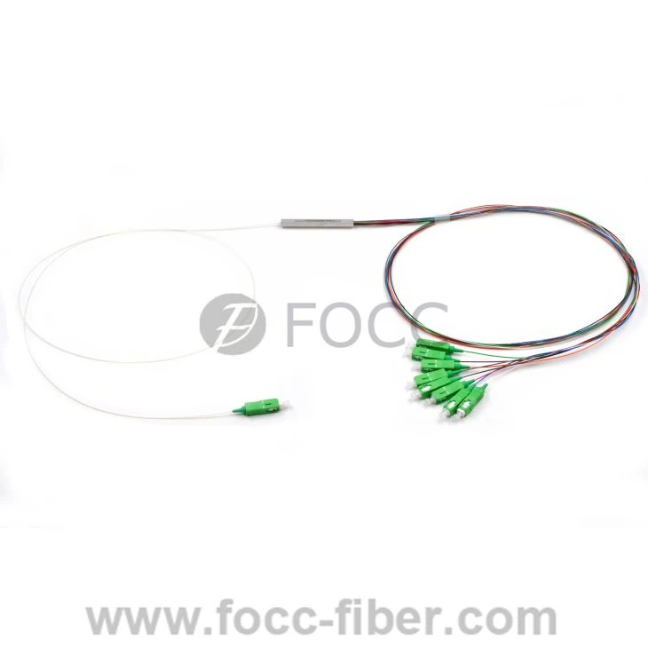 1x8 PLC Splitter, Mini Module, SC / APC