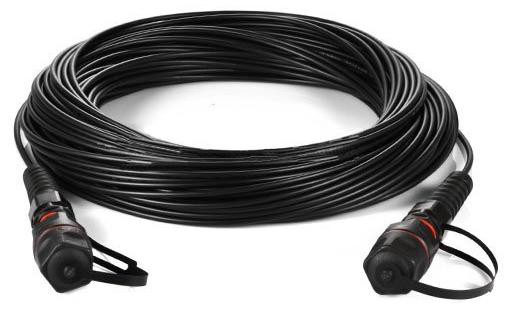 Cable de pegat de fibra òptica impermeable d'un sol mode IP67 personalitzat